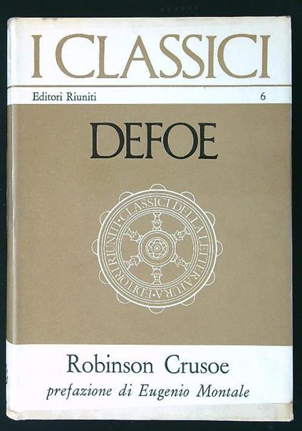 Robinson Crusoe - Daniel Defoe - copertina
