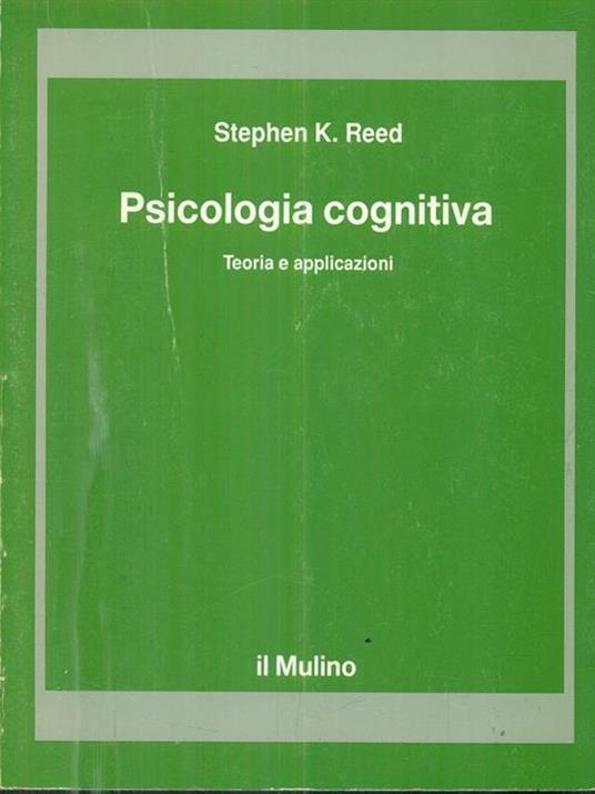 Psicologia cognitiva - Stephen K. Reed - copertina