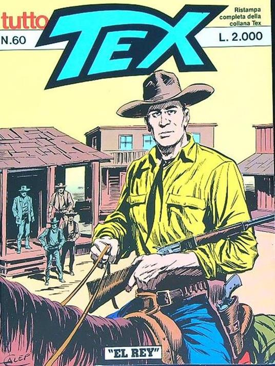 Tutto Tex 60/El Rey - copertina
