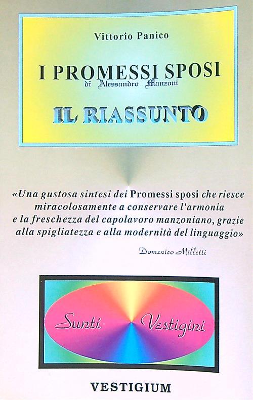 I promessi sposi. Il riassunto - Vittorio Panico - copertina