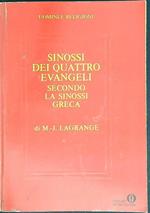 Sinossi dei quattro Evangeli
