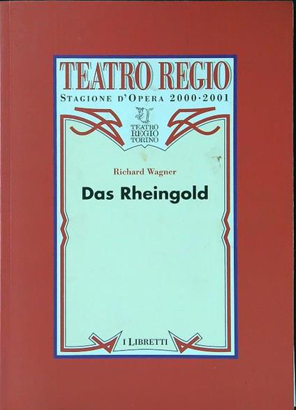 Das Rheingold - Richard Wagner - copertina