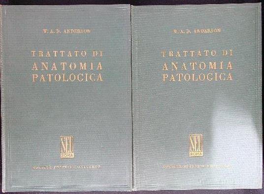 Trattato di anatomia patologica 2 vv - copertina
