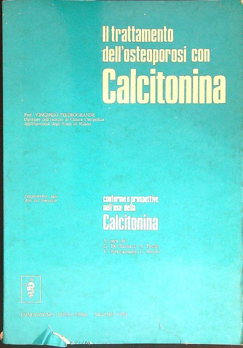 Il trattamento dell'osteoporosi con calcitonina