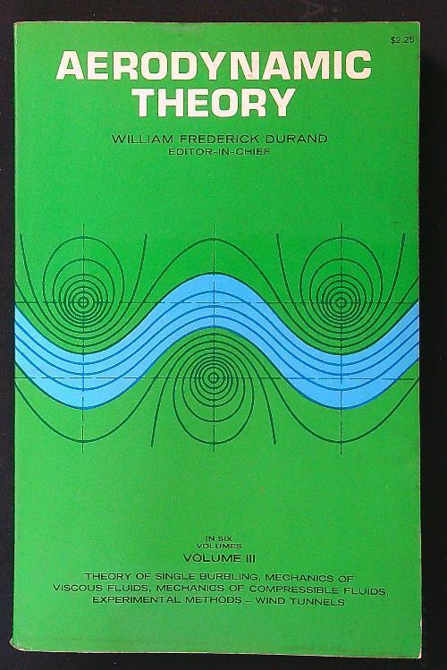 Aerodynamic Theory vol. III - copertina