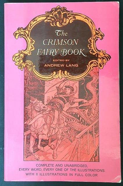 The Crimson Fairy Book - Andrew Lang - copertina