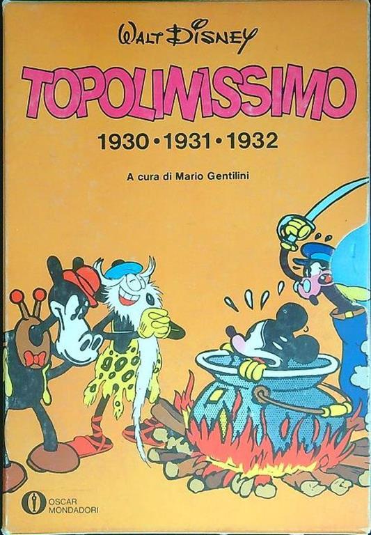 Topolinissimo 1930 1931 1932 3 vv - Mario Gentilini - copertina