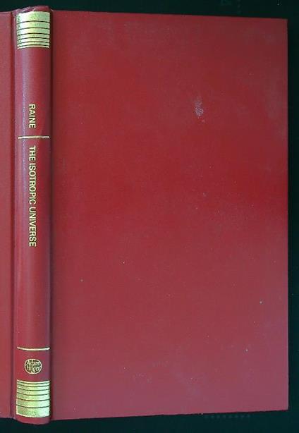 The Isotropic Universe - copertina