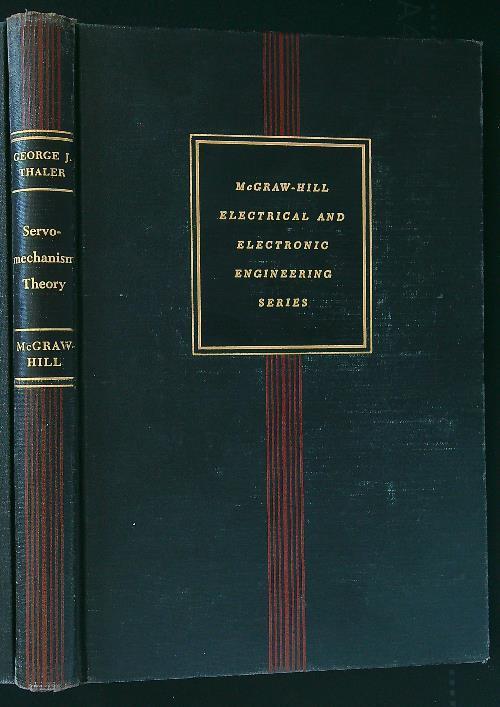 Elements of Servomechanism Theory - George Thayer - copertina