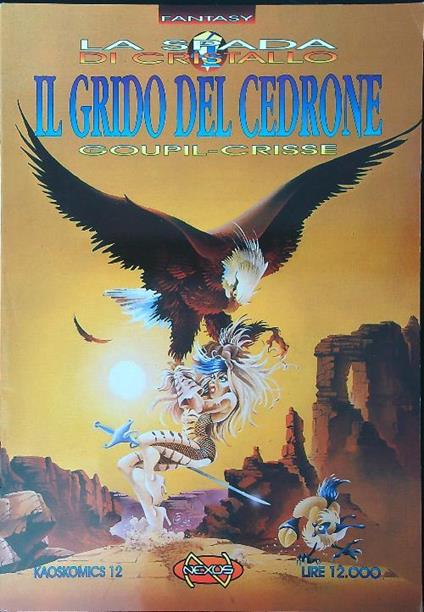 Il grido del cedrone - Jacky Goupil - copertina