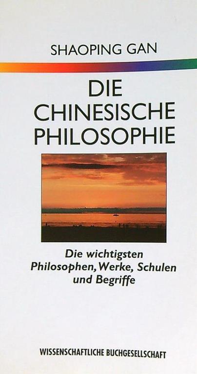 Die chinesische Philosophie - copertina