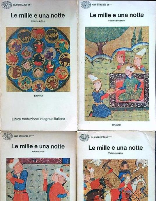 Le mille e una notte 4 vv - copertina