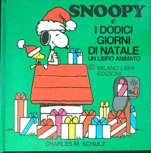 Snoopy e i dodici giorni di Natale - Charles M. Schulz - copertina