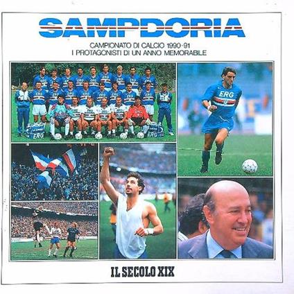 Sampdoria. Campionato di calcio 1990-91 - copertina