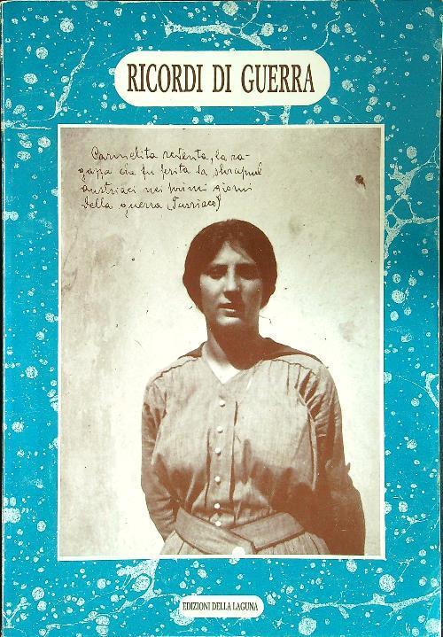 Ricordi di guerra - copertina