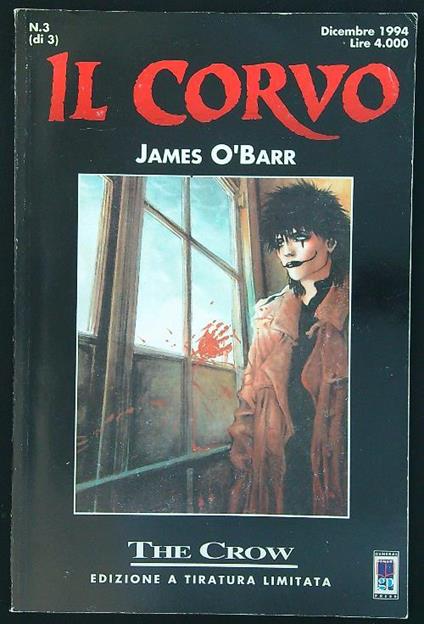 Il corvo n 3 - James òBarr - copertina