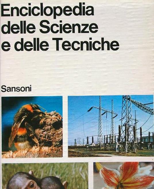 Enciclopedia delle Scienze e delle Tecniche 2 volumi - copertina