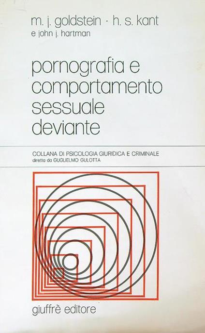Pornografia e comportamento sessuale deviante - copertina