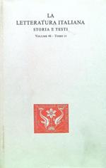 Illuministi italiani Tomo II. La letteratura italiana Vol. 46/Tomo II