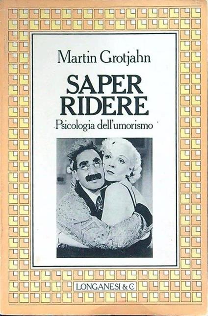 Saper ridere - Martin Grotjahn - copertina