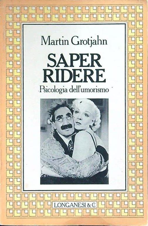 Saper ridere - Martin Grotjahn - copertina