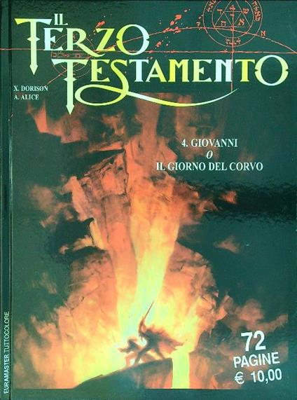 Il  terzo Testamento 4 - X. Dorison - copertina