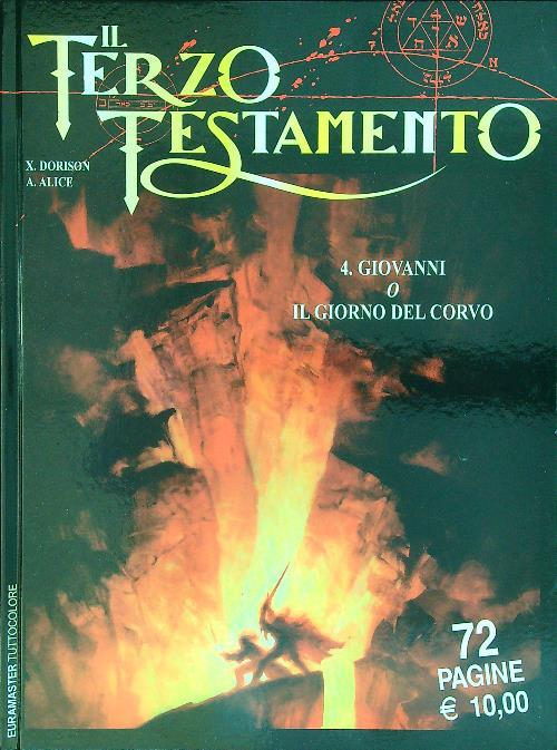 Il  terzo Testamento 4 - X. Dorison - copertina