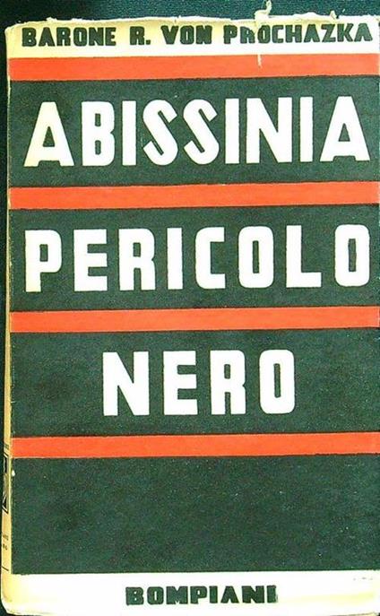 Abissinia pericolo nero - copertina
