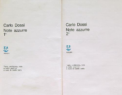 Note azzurre Vol. I e II