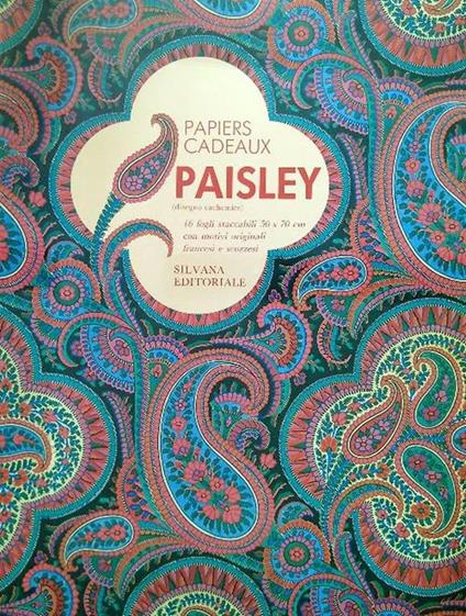 Papiers cadeaux Paisley (disegno cachemire) - copertina