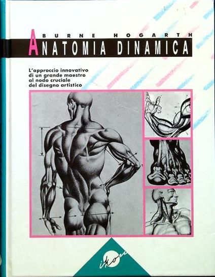 Anatomia dinamica - Burne Hogarth - copertina