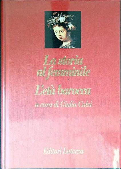 La storia al femminile: L'età barocca - copertina