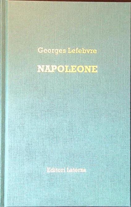 Napoleone - Georges Lefebvre - copertina