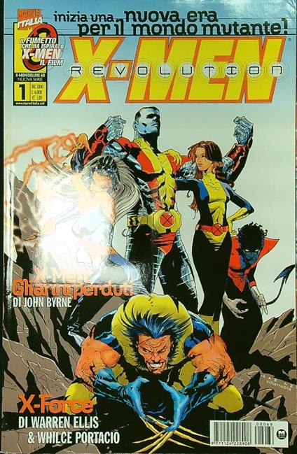 X Men Revolution dal n.1 al n. 8/2000-2001 - copertina