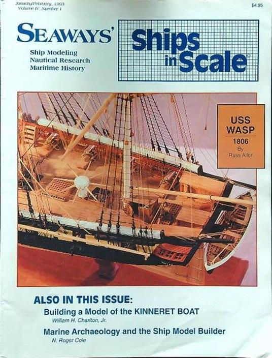 Seaways' ships in scale vol IV n. 1 january/february 1993 - copertina