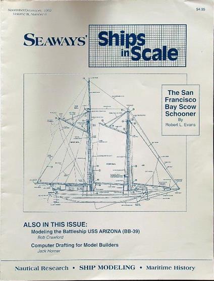 Seaways' ships in scale vol III n. 6 november/december 1992 - copertina