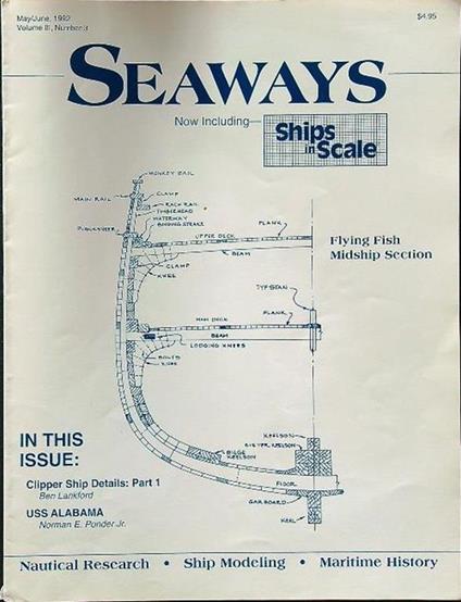 Seaways' ships in scale vol III n. 3 may/june 1992 - copertina