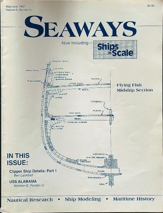 Seaways' ships in scale vol III n. 3 may/june 1992 - copertina