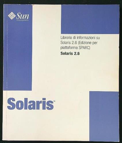 Solaris 2.6 - copertina