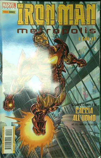 Iron Man Metropolis 3vv - copertina