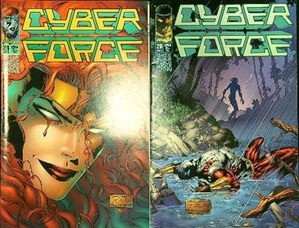 Cyber force n. 20-24/1996 - copertina