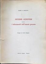 Osterie genovesi ovvero i tabernacoli dell'onesto peccato