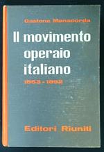Il movimento operaio italiano 1853-1892