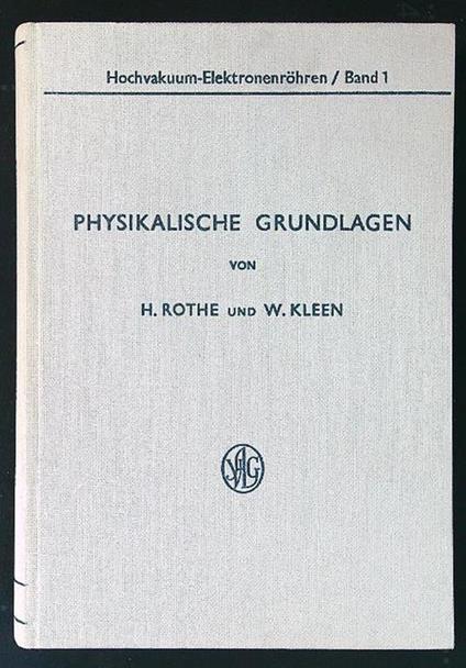 Physikalische Grundlagen - copertina