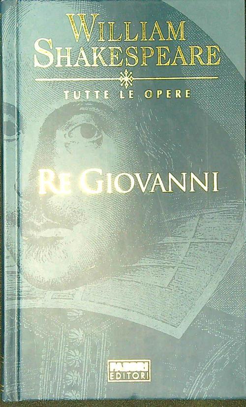 Re Giovanni - William Shakespeare - copertina