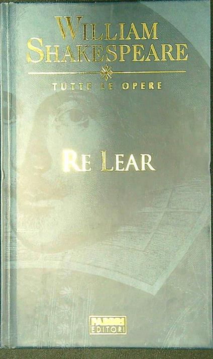 Re Lear - William Shakespeare - copertina