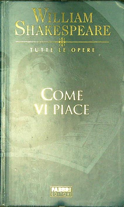 Come vi piace - William Shakespeare - copertina