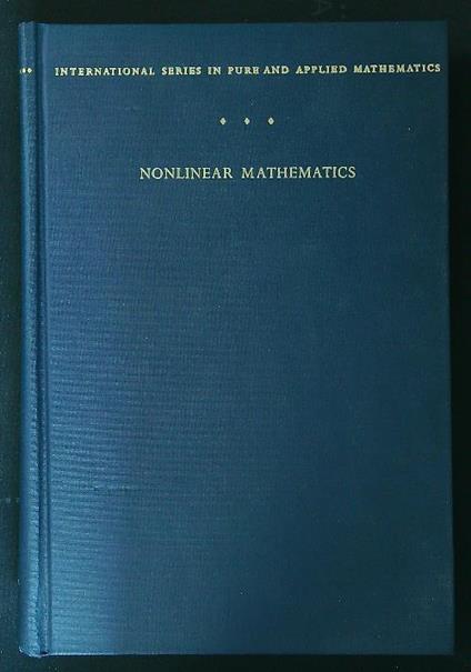 Nonlinear Mathematics - copertina