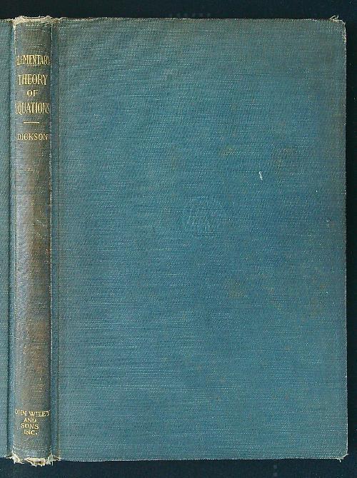 Elementary Theory of Equations