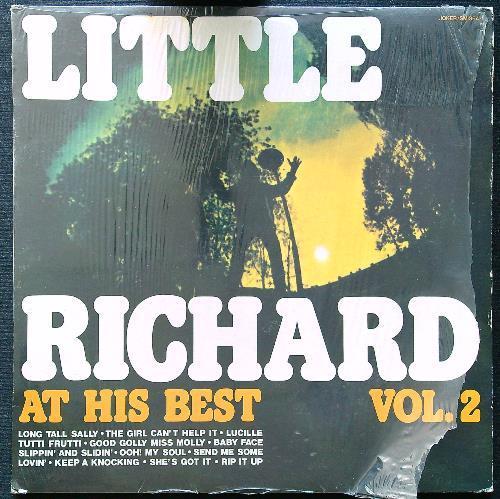 Little Richard at his best vol. 2 vinile - copertina